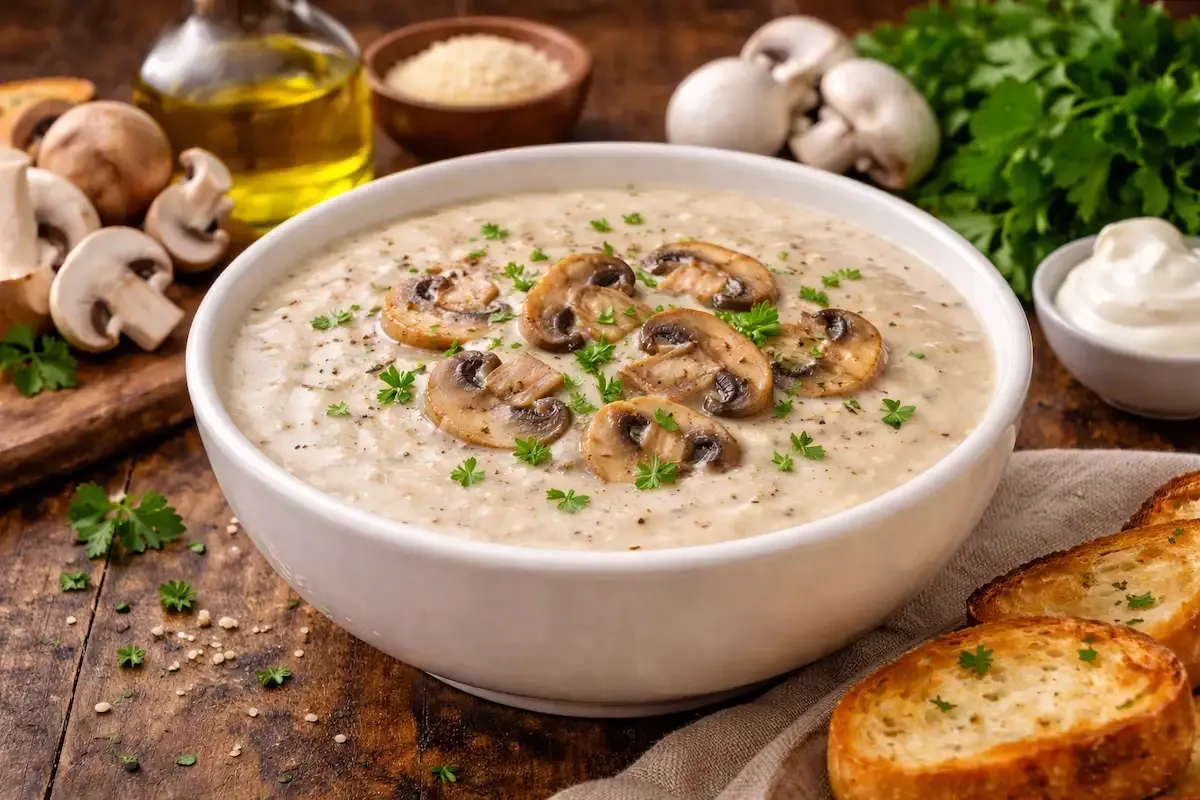 Krem supa od gljiva