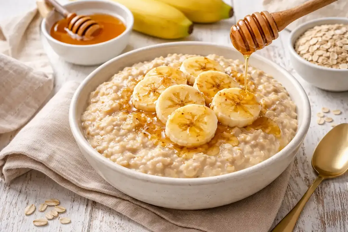 Ovsena kaša s bananom i medom