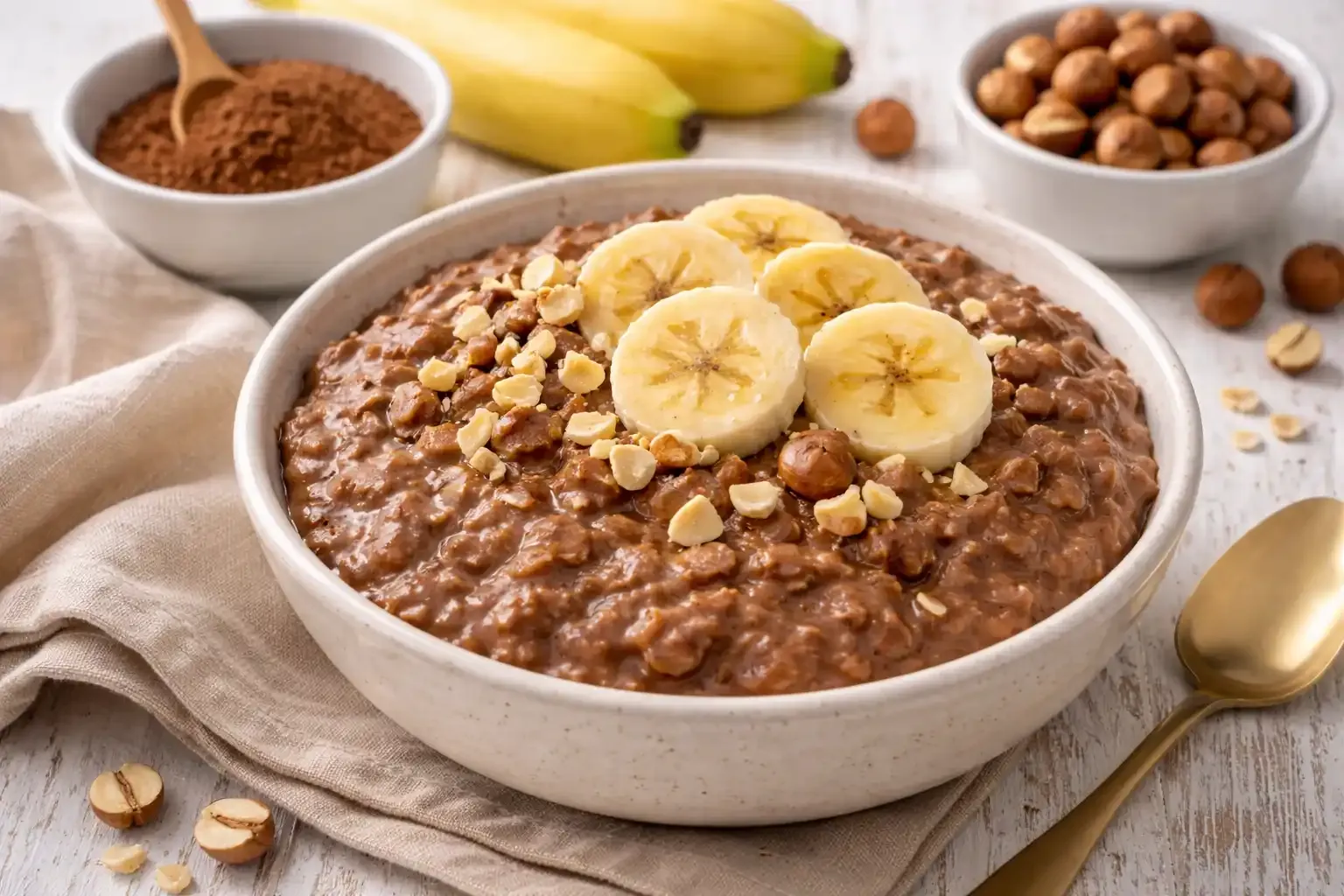 Ovsena kaša s kakao