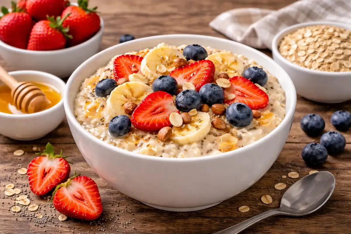 Ovsena kaša s voćem