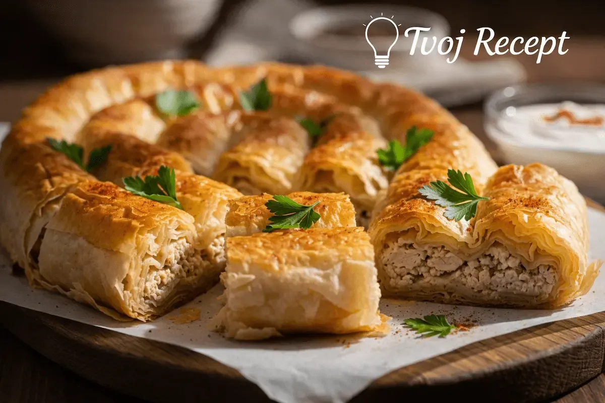 Pileći burek – recept za domaći burek sa piletinom