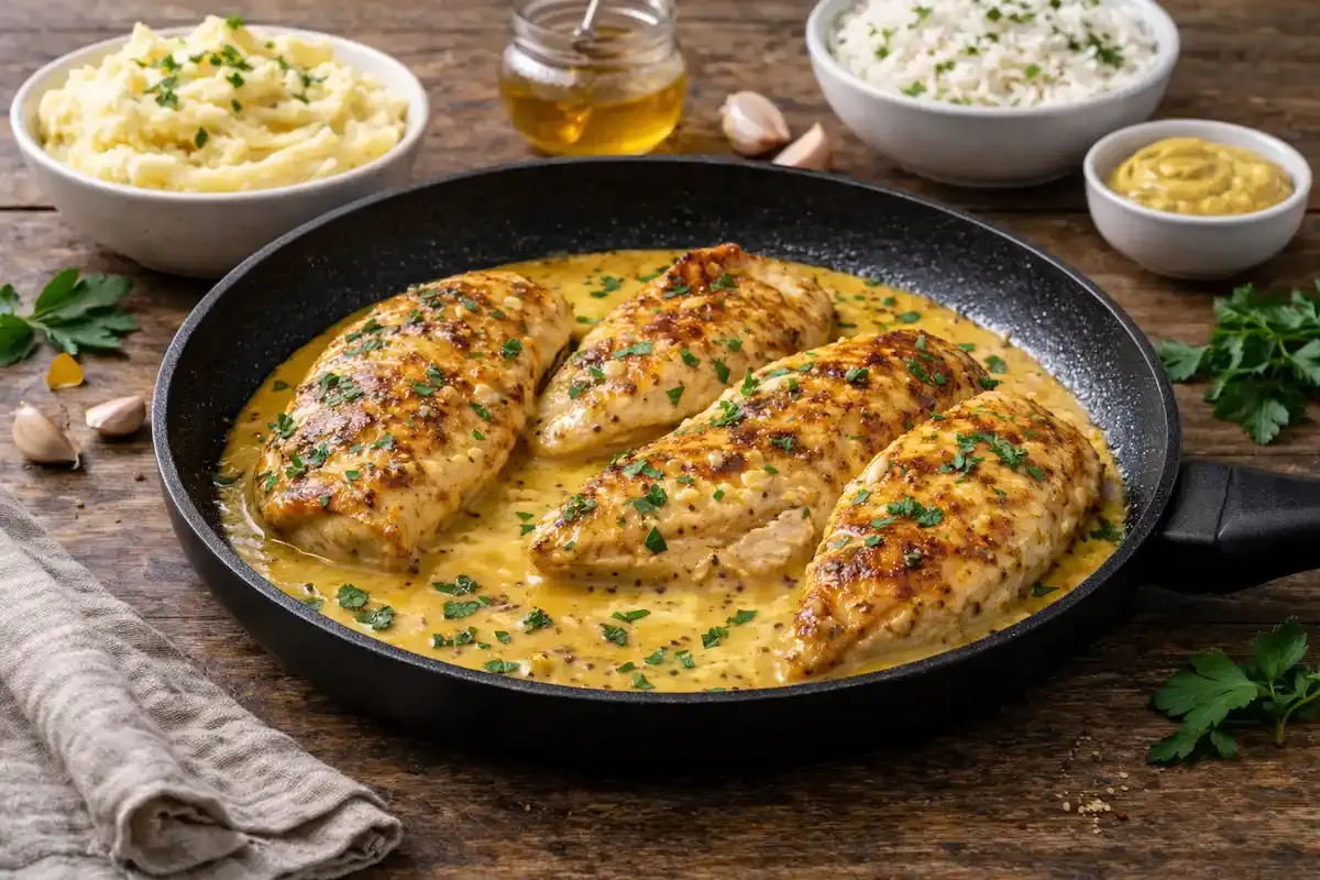 Pileći file u umaku od senfa i meda recepet