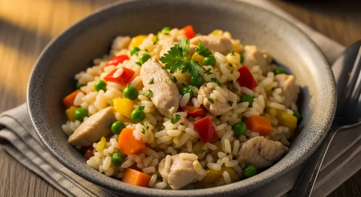 Rižoto sa piletinom i povrćem recept