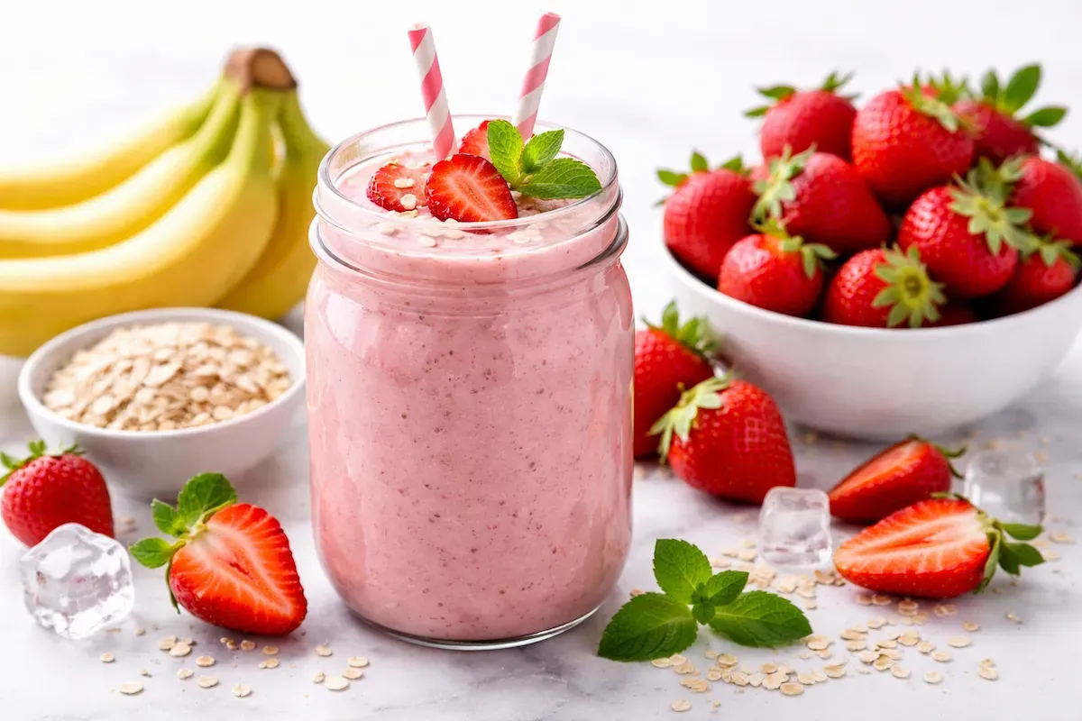 Smoothie od banane i jagode recept