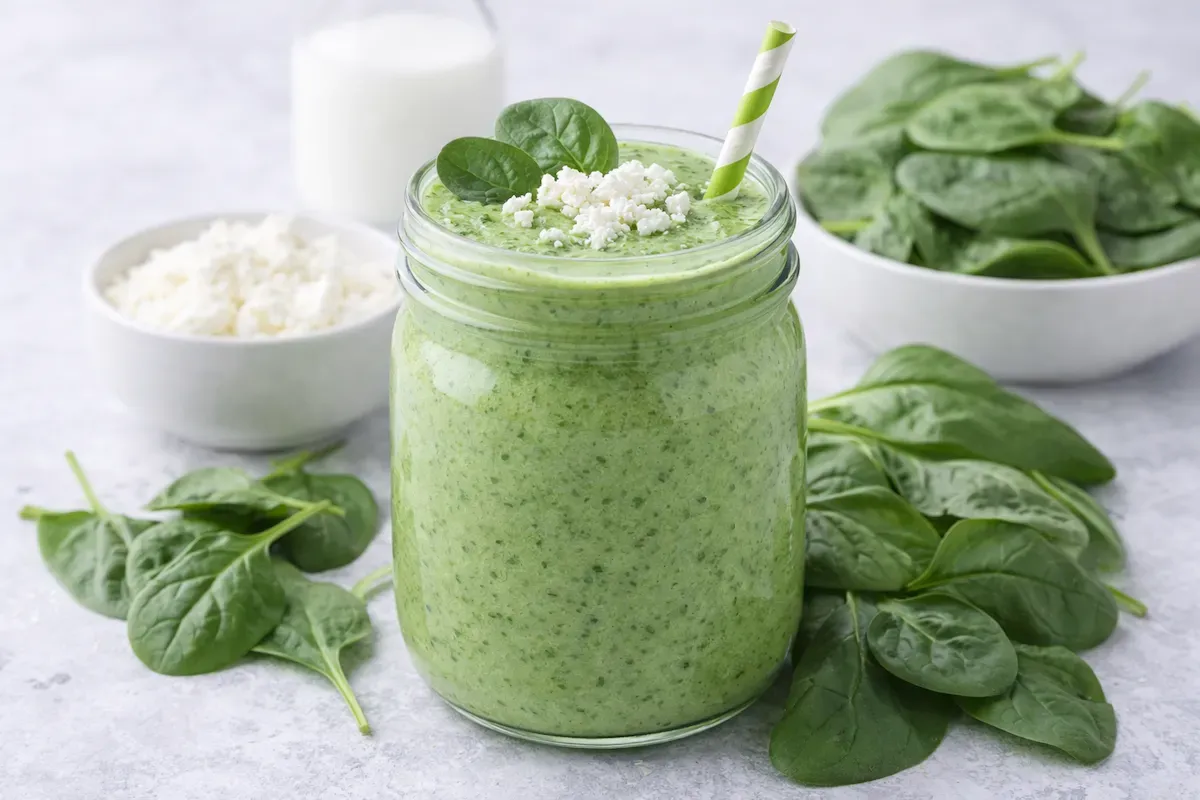 Smoothie od ricotte i špinata recept