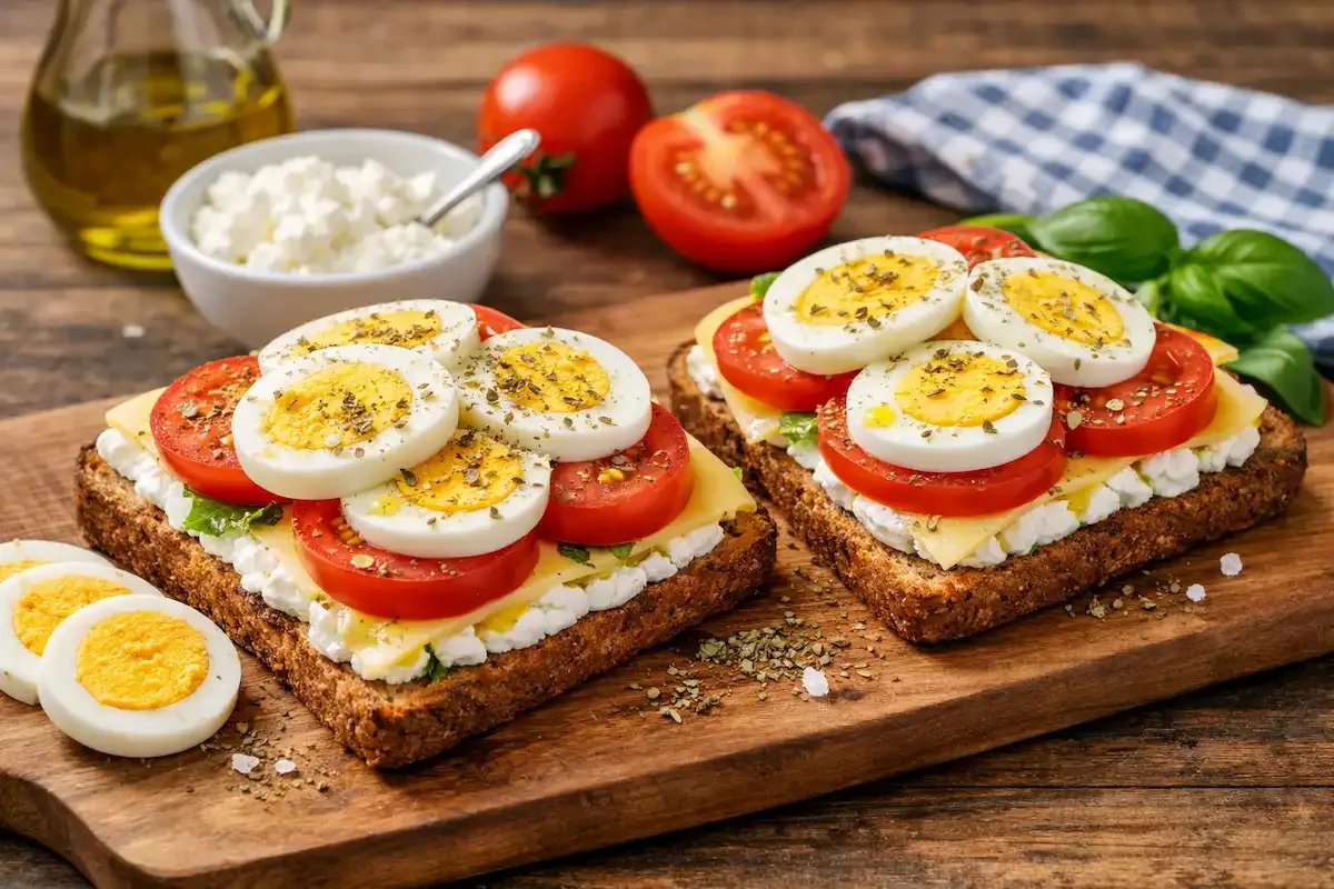 tost sa sirom i paradajzom