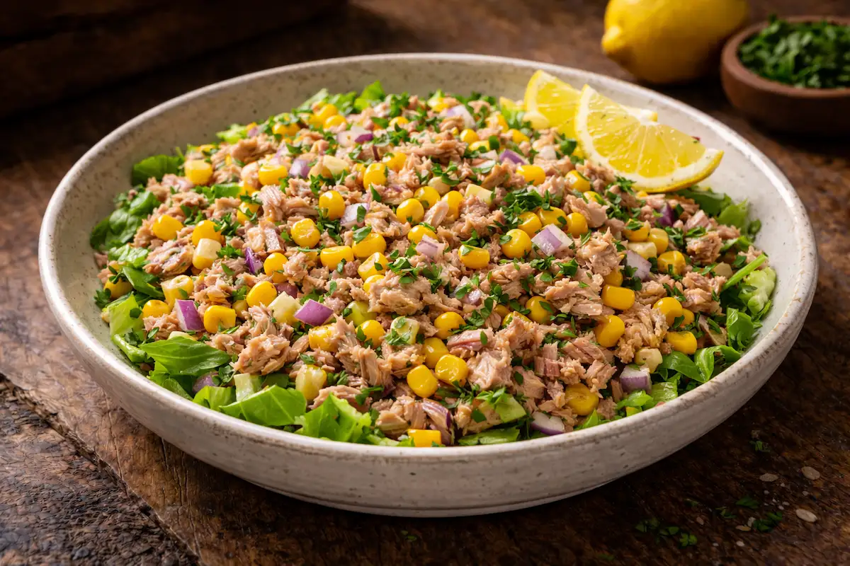 Recept za salatu sa tunom i limunom – lagana i osvježavajuća salata