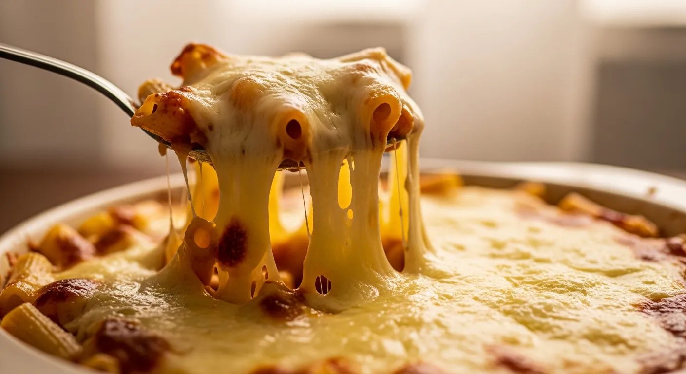 Zapečena tjestenina sa sirom – recept